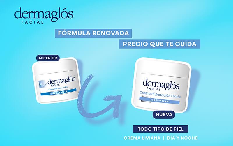 La clásica crema hidratante de Dermaglós Facial se renovó