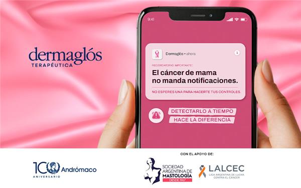 Dermaglós Terapéutica impulsa una nueva campaña para concientizar sobre el cáncer de mama