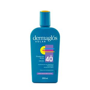 Protector solar con FPS 40 250ml - Dermaglós Argentina