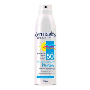 Protector Solar FPS 50 niños en spray Continuo - Dermaglós Argentina