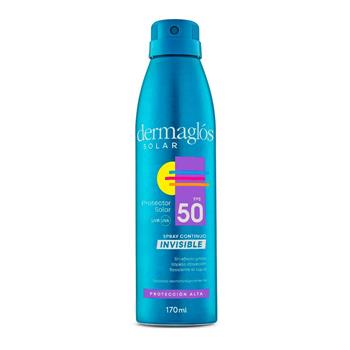 Protector Solar con FPS 50 en spray continuo invisible