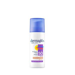 Protector solar facial con FPS 50 Tono Claro - Dermaglós Argentina