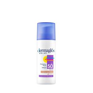 Protector solar facial con FPS 50 Tono Medio - Dermaglós Argentina