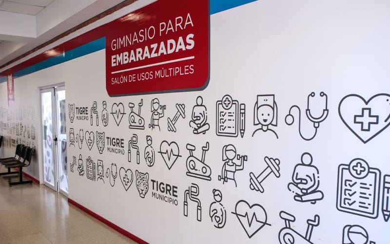 Gimansio para embarazadas: Hospital de Tigre