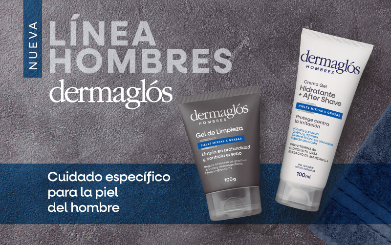 Nuevas Dermaglós Línea Hombres