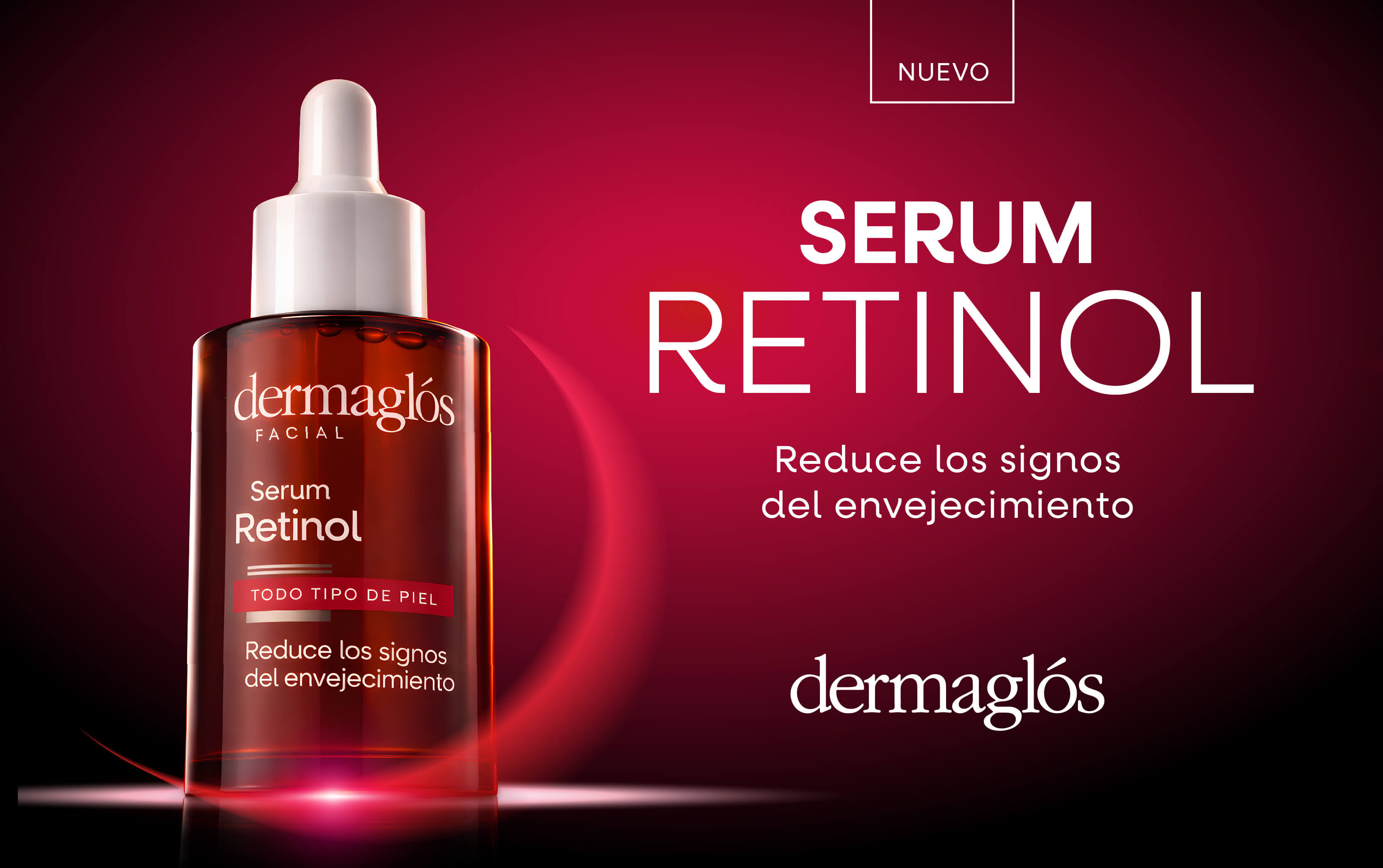 Dermaglós lanza su Serum con Retinol