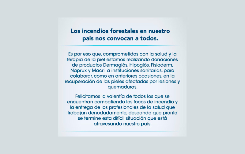 Los incendios forestales nos convocan a todos