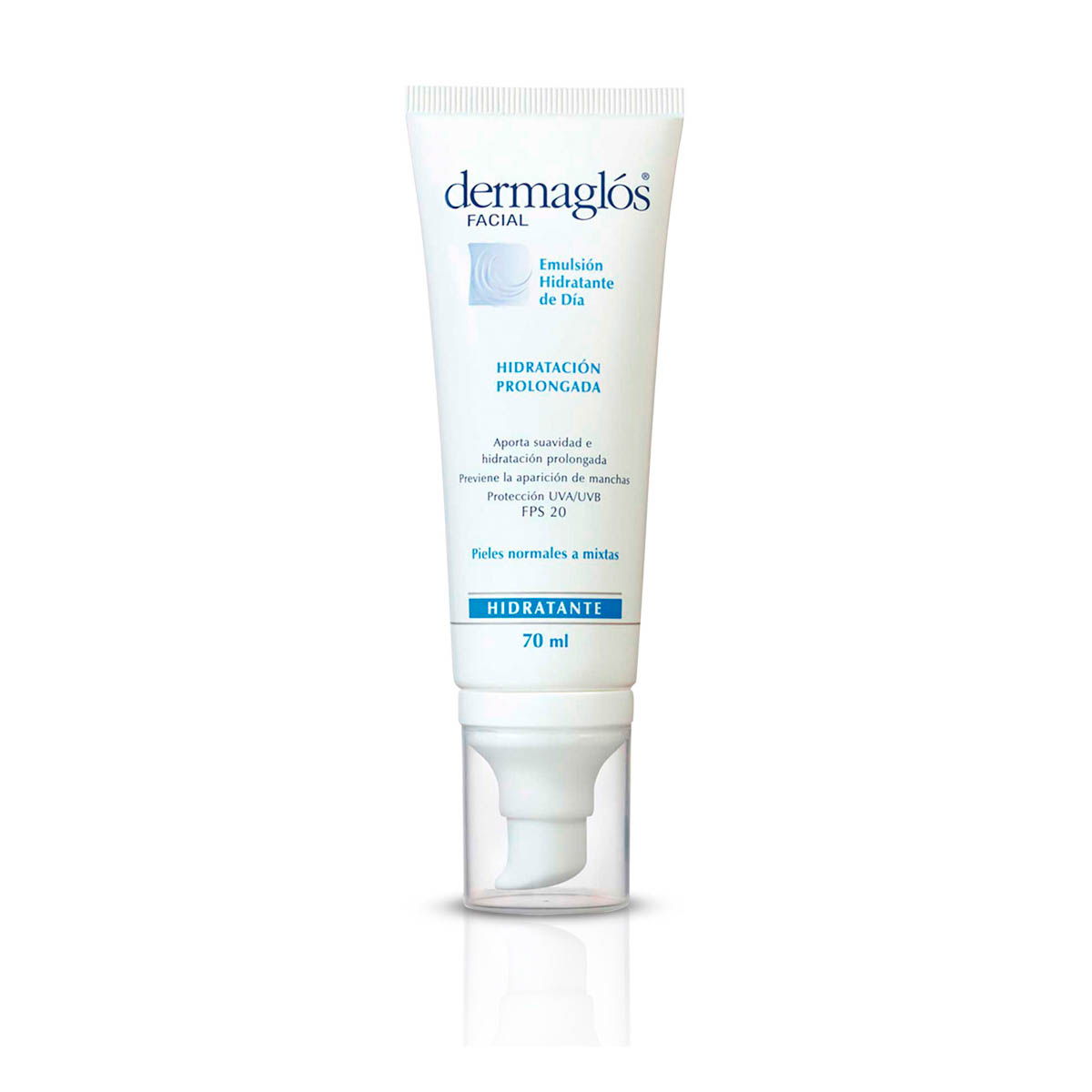 Emulsión hidratante de día con FPS 20 - Dermaglós Argentina