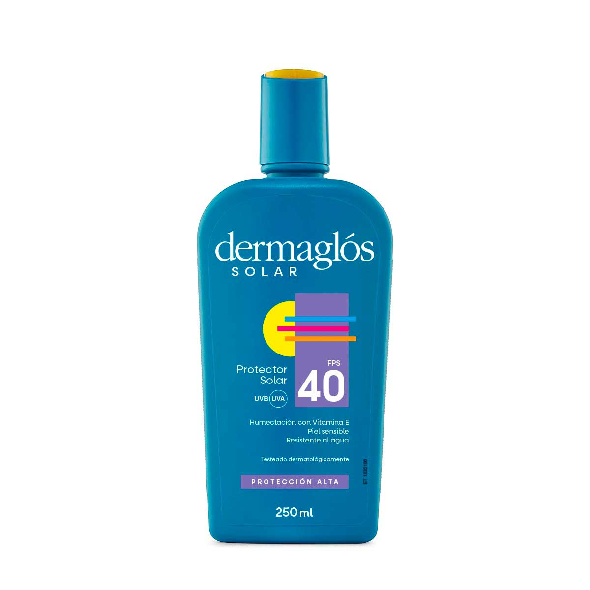 Protector solar con FPS 40 250ml - Dermaglós Argentina