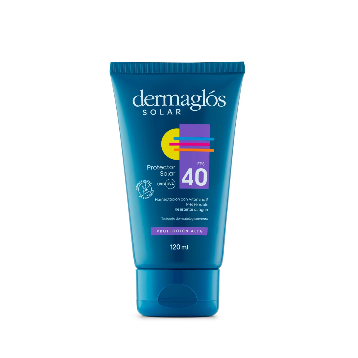 Protector solar con FPS 40 120ml - Dermaglós Argentina
