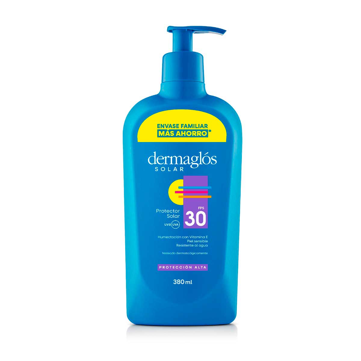Protector Solar con FPS 30 380ml - Dermaglós Argentina