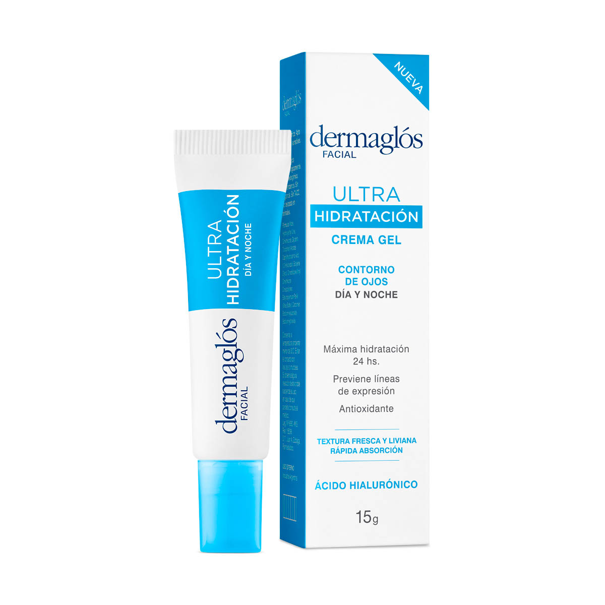 Crema Gel Contorno de Ojos Ultra Hidratación - Dermaglós Argentina