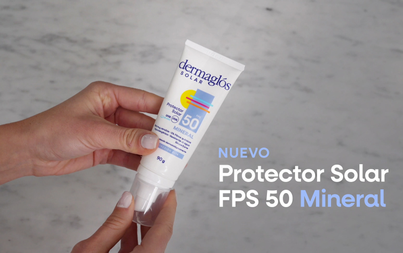 Se agrandó la familia Dermaglós Solar con el nuevo Protector Solar con FPS 50 Mineral