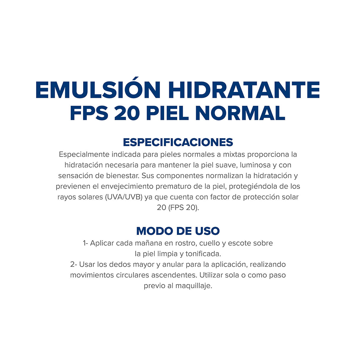 Emulsión por 70 ml