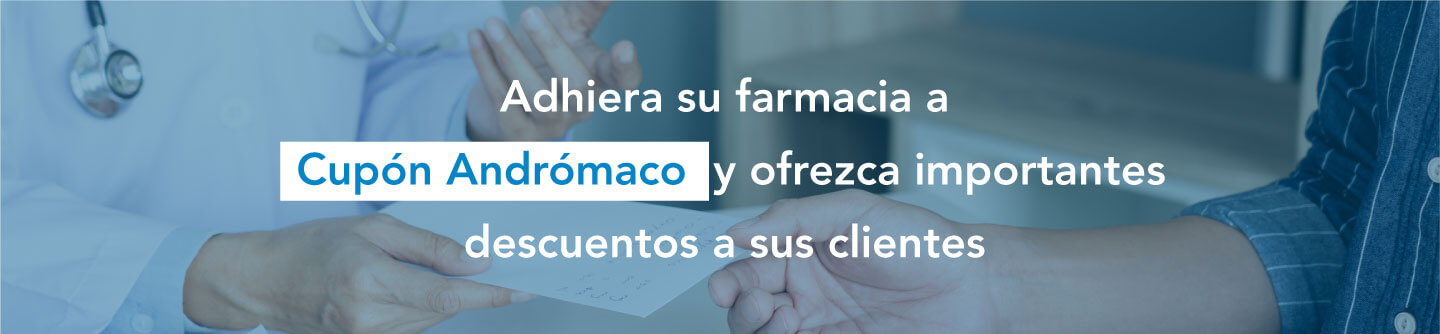 Cupón Andrómaco - Farmacia