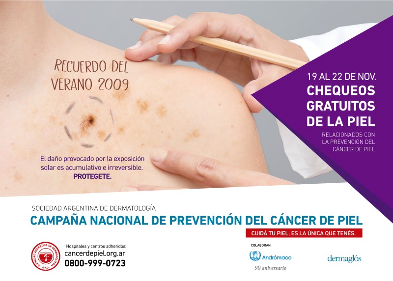 Campaña contra el cancer de piel 2017